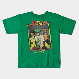Tlc Vintage Aesthetic Fan Art Design Kids T-Shirt